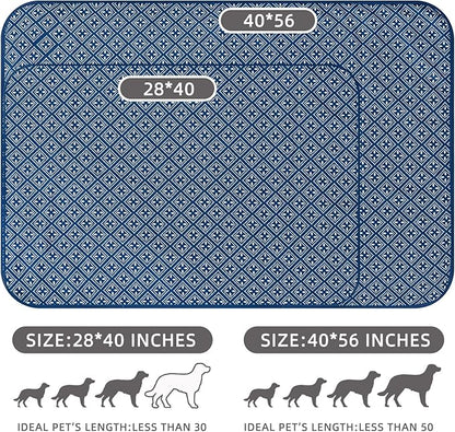 DaysU Reversible Waterproof Dog Blanket for Couch 28 x 40 Inches
