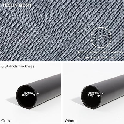 Love's cabin Elevated Cooling Dog Bed for Medium Dogs Beach,Grey,43 inches