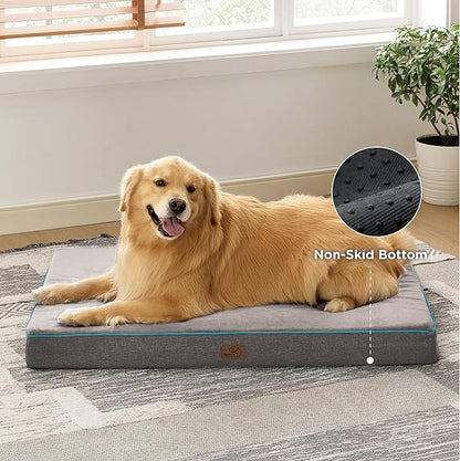 Bedsure Memory Foam Extra Large Plus Dog Bed