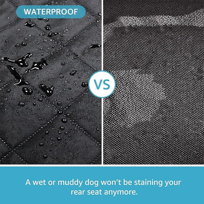 Lassie 4 in 1 Full Coverage Dog Car Floor Hammock 100% Waterproof