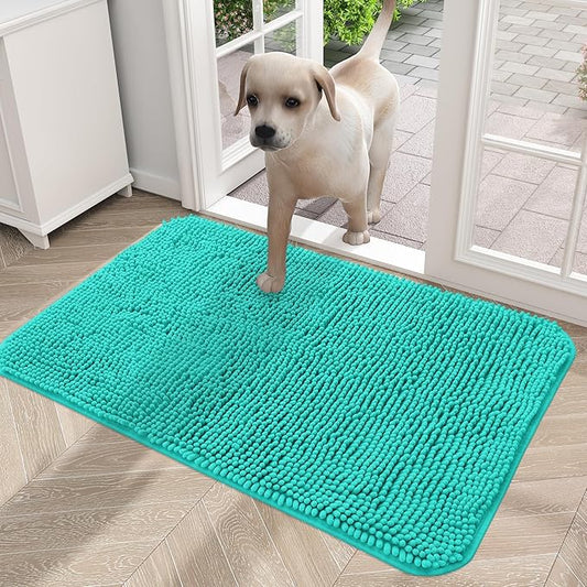 OLANLY Dog Door Mat for Muddy Paws 24x16