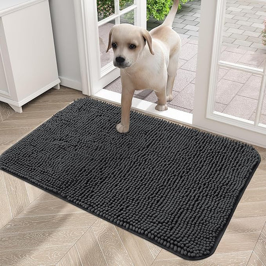 OLANLY Dog Door Mat for Muddy Paws 24x16