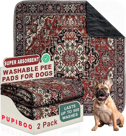 Washable Pee Pads for Dogs 100% Waterproof,