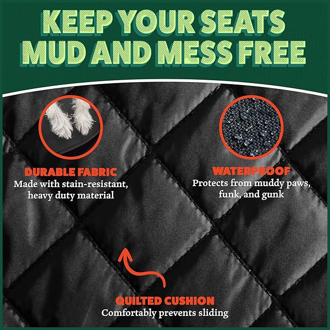 MuttStuff & Co Front Seat Dog Cover