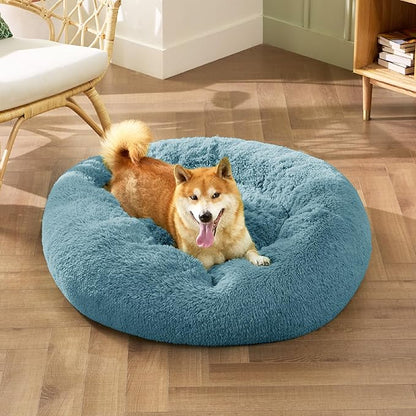 Bedsure Calming Dog Bed for Medium Dogs 30 inches 45 lbs