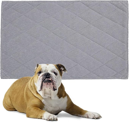 HOMBYS Chew Proof Dog Crate Pad Mat (Large(41" L 28" W),