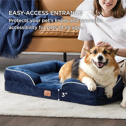 Bedsure Orthopedic Dog Bed for Large Dogs