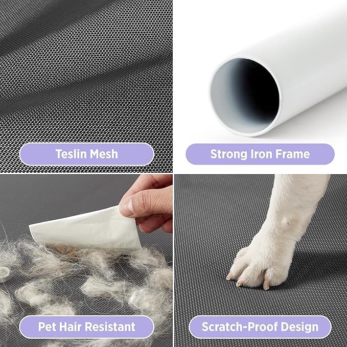 Lesure Elevated Raised Outdoor Dog Bed 54"