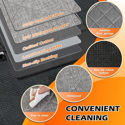 Dog Car Seat Cover for Back Seat 100% Waterproof