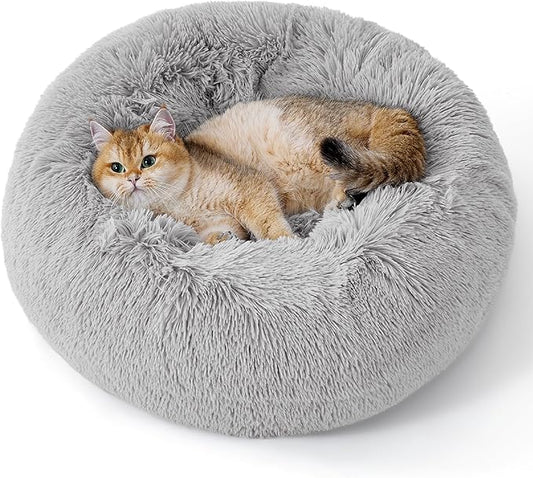 Bedsure Calming Cat Beds for Indoor Cats 20 inches, 15 lbs