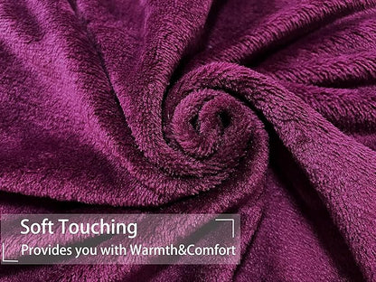 iMaylex Soft Puppy Flannel Fleece Blanket for Pet Dog Cat 19 x 27 inch (50 x 70 cm)