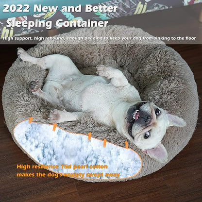 nononfish Puppy Beds for Small Dogs Washable 23 Inches