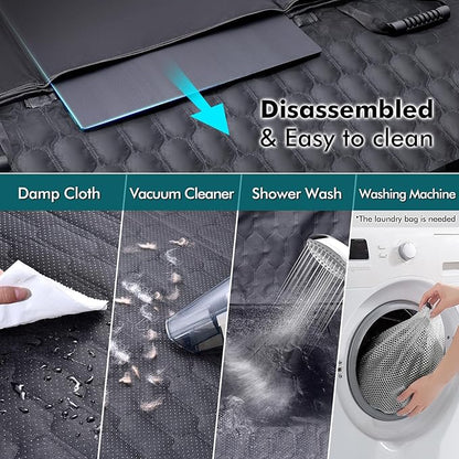 Back Seat Extender for Dogs-Supports 400lb