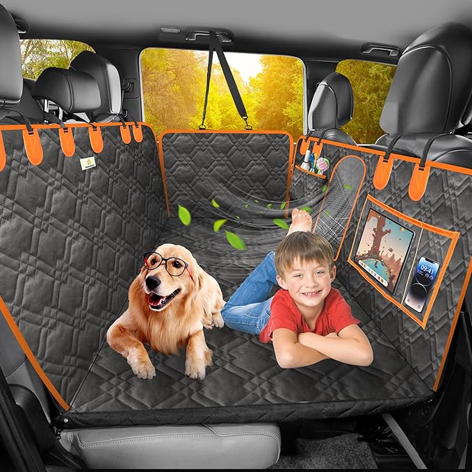 Dog Backseat Extender Hard Bottom