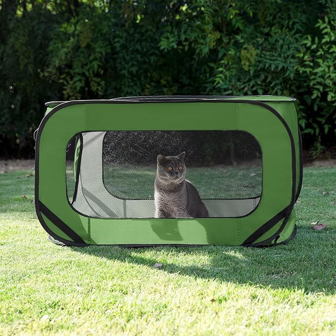 Love's cabin Pop Up Kennel 36in Large