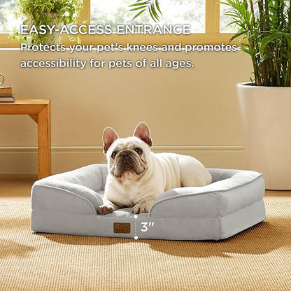 Bedsure Orthopedic Dog Bed for Medium Dogs