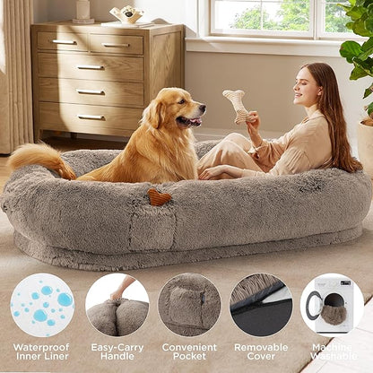 Bedsure Human Dog Bed for People Adults