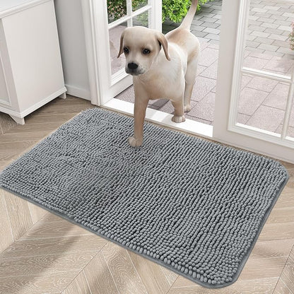 OLANLY Dog Door Mat for Muddy Paws 24x16