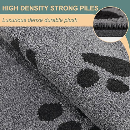 Mibao Door Mat Indoor 47" x 31.5", Grey