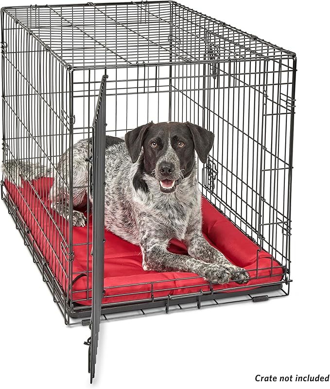 MidWest Homes for Pets Maxx Dog Bed Designed to Fit a 36-Inch Dog Crate 36-Inch, Red