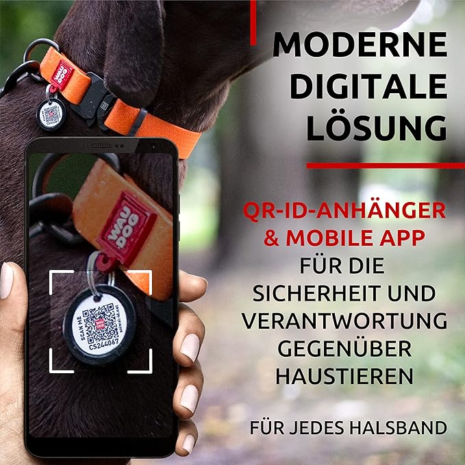 WAUDOG Waterproof Dog Collar