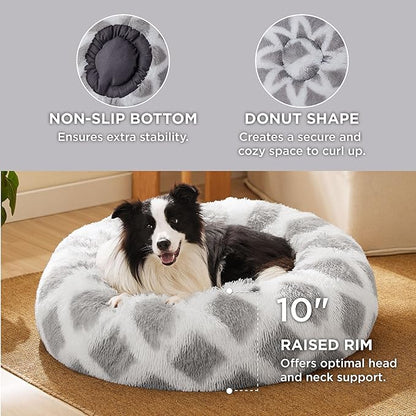 Bedsure Calming Dog Bed for Large Dogs 36 inches 100 lbs