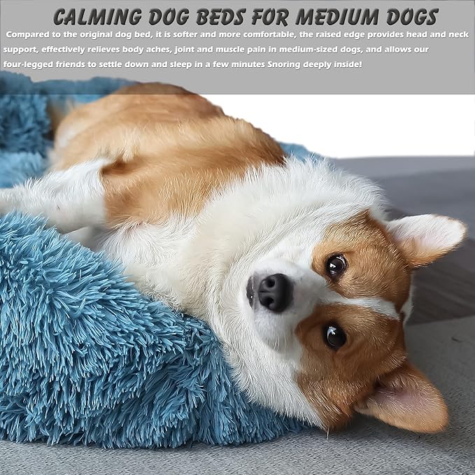 Dog Beds for Medium Dogs Washable Calming Bed