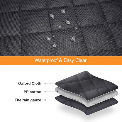 GXT Dog Back Seat Cover Protector for Cars SUV and Trucks with Mesh Window