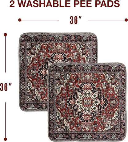 Washable Pee Pads for Dogs 100% Waterproof,