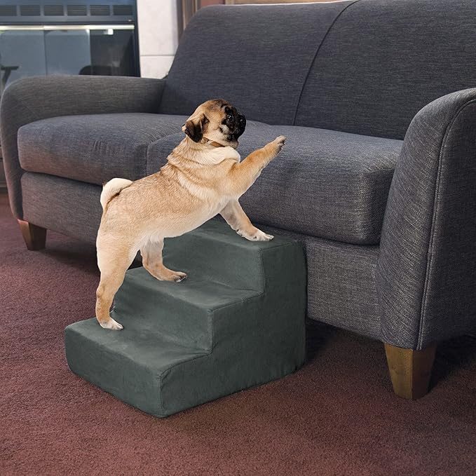 PETMAKER 3-Step Pet Stairs 25lbs Capacity