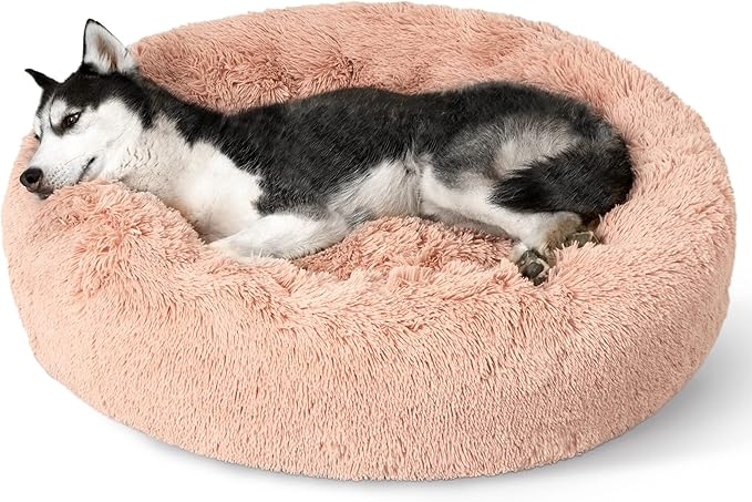 Bedsure Calming Dog Bed for Large Dogs 36 inches 100 lbs