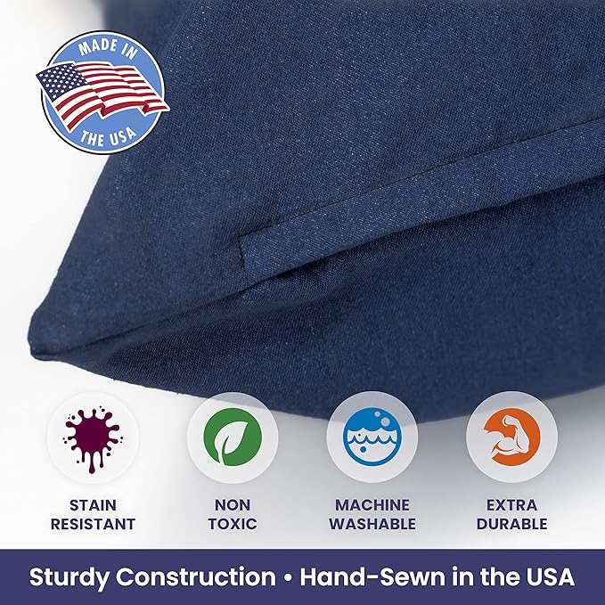 Mayfield Denim Large Dog Bed Cover