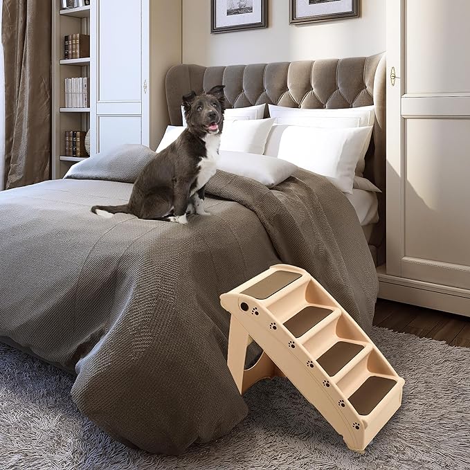 Pet Stairs 4-Step Design