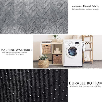 Crate Dog Beds for Large Dogs Washable 42 90 lbs