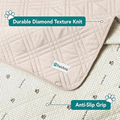 PetAmi Waterproof Couch Cover for Dogs 52x82 Beige