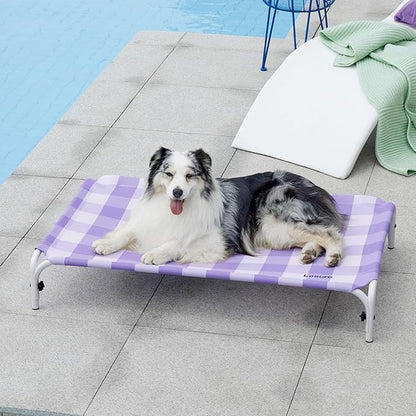 Lesure Elevated Raised Outdoor Dog Bed 49"