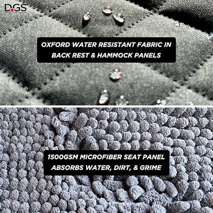 Dog Gone Smart 3-in-1 Nonslip Back Seat Cover & Hammock 54"x61" in