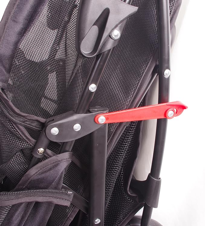 Full-Window pet Stroller 4 Wheels for Cats & Dogs