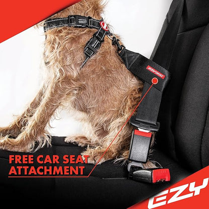 EzyDog Chest Plate Custom Fit Dog Harness (X-Large