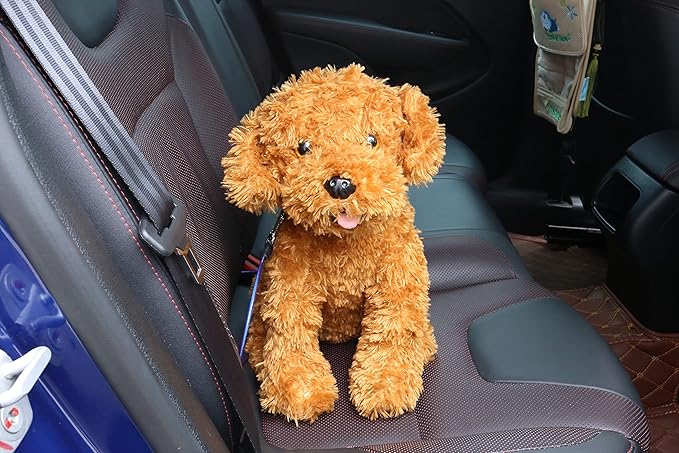 Mogoko Pet Dog Car Seat Belt Restraint Lead-16 Inch