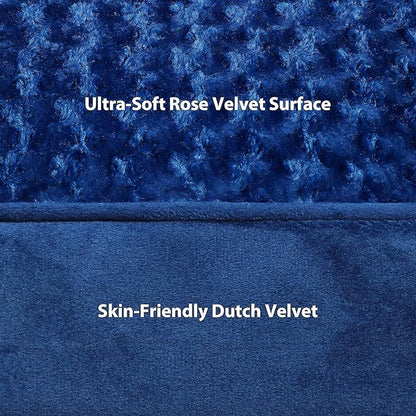 Orthopedic Dog Bed Deluxe Plush L-Shaped Dog Couch Beds with Waterproof Lining Bolster Dog Sleeping Sofa with Removable Washable Cover & Nonskid Bottom Pet Bed for Medium Large Dogs 40 x 32 Inch