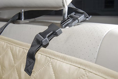 Furhaven Universal Water-Resistant Quilted Hammock-Style Backseat or Cargo Area Protector