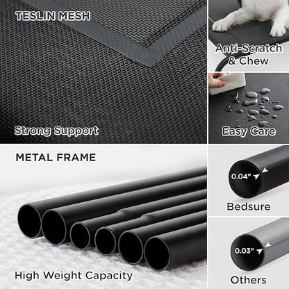 Bedsure XL Elevated Outdoor Dog Bed