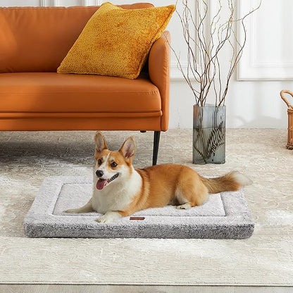 Dog Bed for Crate 30x19,Grey