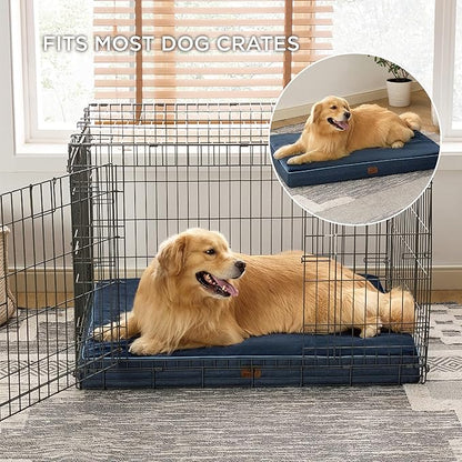 Bedsure Memory Foam Dog Bed for Large Dogs