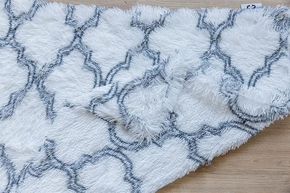 PJYuCien Fluffy Fleece Calming Pet Throw Blanket 24 * 32", Machine