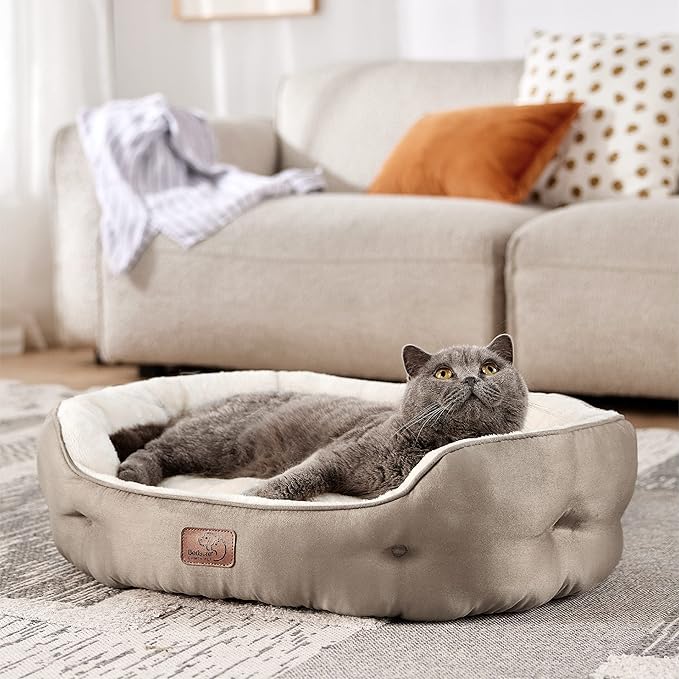 Bedsure Dog Beds for Small Dogs 25 Inches,