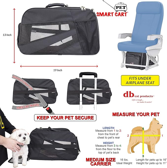 dbest products Pet Smart Cart Carrier