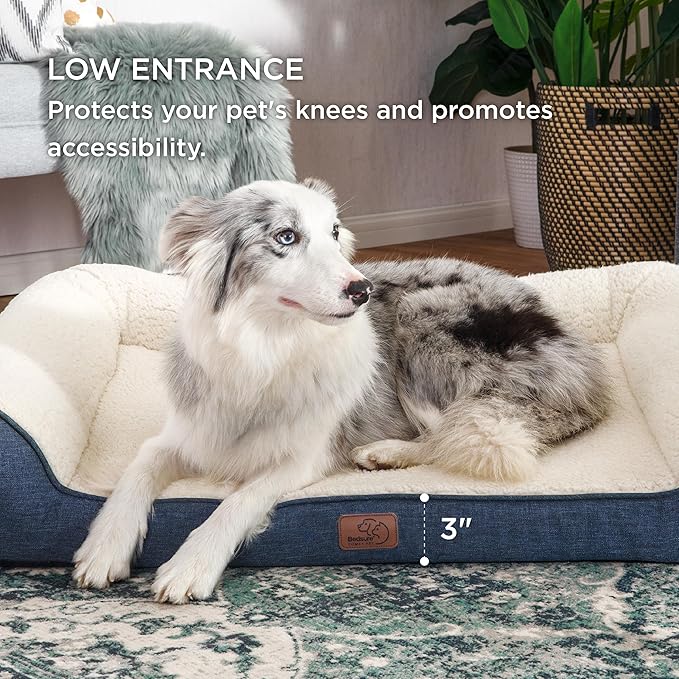 Bedsure Memory Foam Dog Bed for Extra Large Dogs
