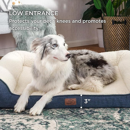Bedsure Memory Foam Dog Bed for Extra Large Dogs